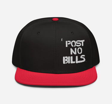 "Post No Bills" Street Art Men's Snapback Hat - Art Club Apparel