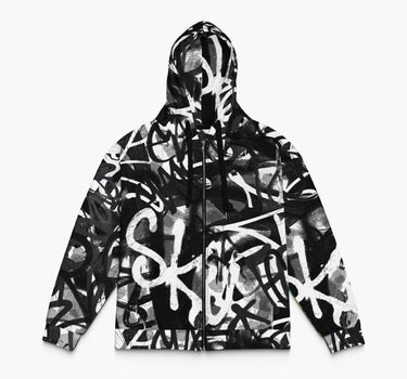 Tag Chaos Zip Hoodie