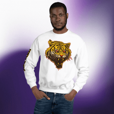 SAVAGE Tiger Drawing Sweatshirt - Art Club Apparel