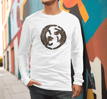 Tiger Shirt Mens Long Sleeve - Art Club Apparel