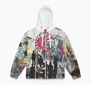 Tokyo Wave Zip Hoodie