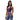 Vintage Flower "Painted" Crop Top - Art Club Apparel