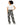 White & Black wide-leg pants unisex - Art Club Apparel