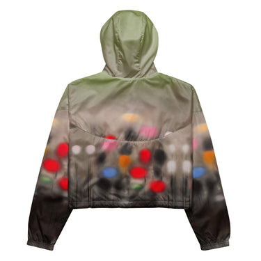 Women’s cropped windbreaker - Art Club Apparel