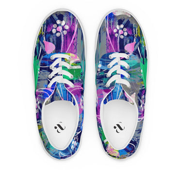 Women’s Floral Canvas Shoes - Art Club Apparel