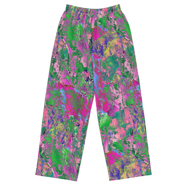 Women's "Painted Impressionist" wide-leg pants - Art Club Apparel