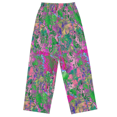 Women's "Painted Impressionist" wide-leg pants - Art Club Apparel